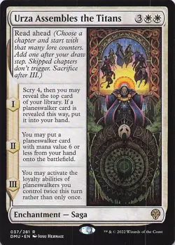 Urza Assembles the Titans Dominaria United Regular - Image 1