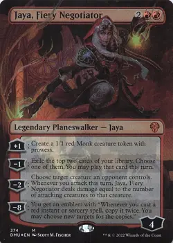 Jaya, Fiery Negotiator (Showcase) Dominaria United Foil - Image 1