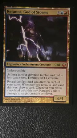Keranos, God of Storms Journey into Nyx Regular NM - Image 2