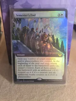 Semester's End (Extended Art) Strixhaven: School of Mages Foil - Image 1