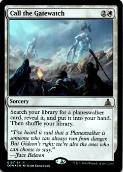 MTG Call the Gatewatch (016) | NM Foil | Oath of the Gatewatch {OGW} - Image 2