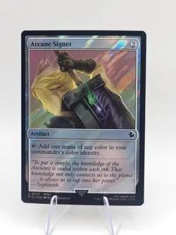 Arcane Signet (0333) (Surge Foil) Commander: Final Fantasy Foil - Image 1