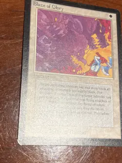 Blaze Of Glory X1 Mtg Beta Very Lightly Played VLp - Image 3