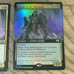 MTG - Modern Horizons 3 / Wight of the Reliquary 460 X3 Borderless + 207 X1 Lot - Image 2