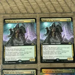 MTG - Modern Horizons 3 / Wight of the Reliquary 460 X3 Borderless + 207 X1 Lot - Image 4