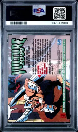 1993 MARVEL MASTERPIECES #89 VULTURE 2099 PSA 9 - Image 2