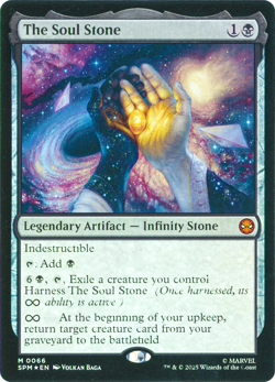 Magic The Gathering | The Soul Stone | SPM M 0066 | FOIL - Image 1