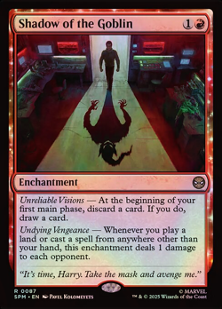 Magic The Gathering Marvel's Spider-Man | Shadow of the Goblin Foil | 87 | R - Image 1