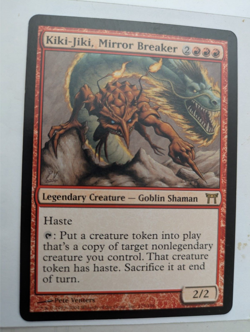 Kiki-Jiki, Mirror Breaker Champions of Kamigawa MTG NM Free shipping&tracking - Image 1