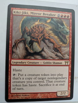 Kiki-Jiki, Mirror Breaker Champions of Kamigawa MTG NM Free shipping&tracking - Image 2