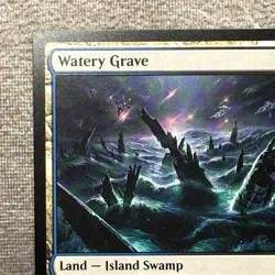 Watery Grave - Edge of Eternities (EOE) #261 LP MTG Shock Land Non-Foil - Image 2
