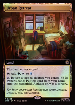 Magic The Gathering Marvel's Spider-Man | Urban Retreat Foil | 283 | R - Image 1