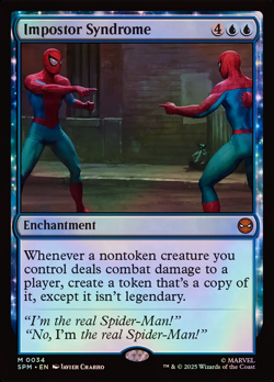 Magic The Gathering Marvel's Spider-Man | Impostor Syndrome Foil | 34 | M - Image 1
