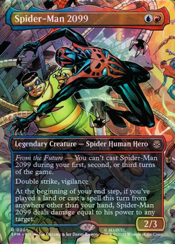 Magic The Gathering Marvel's Spider-Man | Spider-Man 2099 Foil | 205 | R - Image 1