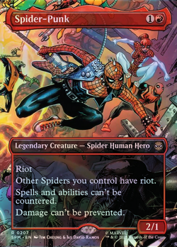 Magic The Gathering Marvel's Spider-Man | Spider-Punk Foil | 207 | R - Image 1