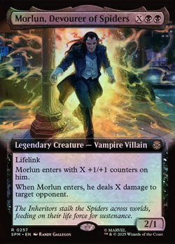 Magic The Gathering Marvel's Spider-Man | Morlun, Devourer of Spide... | 257 | R - Image 1