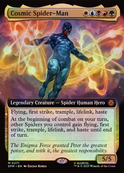 Magic The Gathering Marvel's Spider-Man | Cosmic Spider-Man Foil | 271 | M - Image 1