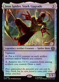 Magic The Gathering Marvel's Spider-Man | Iron Spider, Stark Upgrad... | 166 | R - Image 1