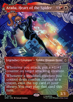 Magic The Gathering Marvel's Spider-Man | Arana, Heart of the Spide... | 213 | R - Image 1