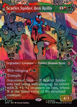 Magic The Gathering Marvel's Spider-Man | Scarlet Spider, Ben Reill... | 214 | R - Image 1