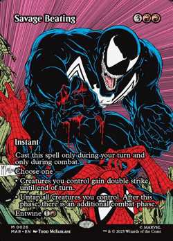 Magic The Gathering Marvel Universe | Savage Beating | 26 | M - Image 1