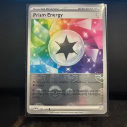 Pokemon Prism Energy (Poke Ball Pattern) Holo Uncommon SV: Black Bolt 086/086 - Image 1