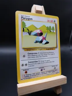 Pokemon Uncommon Card : Porygon 39/102 (Base Set) - Image 2