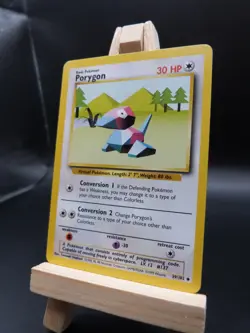 Pokemon Uncommon Card : Porygon 39/102 (Base Set) - Image 3