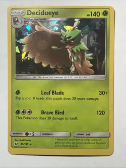 Decidueye 11/149 - Sun And Moon - Rare Base - Pokemon TCG - Image 1