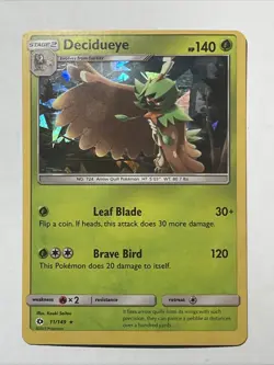 Decidueye 11/149 - Sun And Moon - Rare Base - Pokemon TCG - Image 2