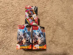 [Lot of 3] Pokemon Booster box - Sealed Surging Sparks and Phantasmal Flames - Image 2