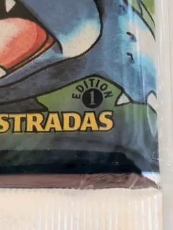 OPENED: Spanish Pokemon Base Set Booster Pack 1st Edition Venusaur Vintage 1999 - Image 3