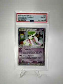 2003 Pokemon EX Sandstorm Garevoir ex 96/100 Holo PSA 8 - Image 1