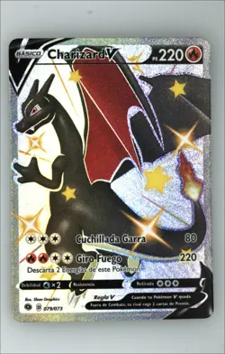 CHARIZARD V #079/073 - SECRET FULL ART - 2020 Pokemon Champion's Path (SPANISH) - Image 1