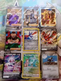 Pokemon TCG: Huge Binder Collection Lot Full Arts IR Holos Reverse Bulk 1000 + - Image 5