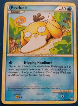 Pokemon - Psyduck 74/102 - HS Triumphant - 2010 - Regular - LP - Image 1