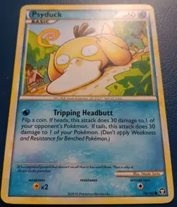 Pokemon - Psyduck 74/102 - HS Triumphant - 2010 - Regular - LP - Image 2