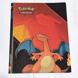 Pokemon TCG | Charizard Ultra PRO 9-Pocket Portfolio | 2015 Design | 20 Pages - Image 1