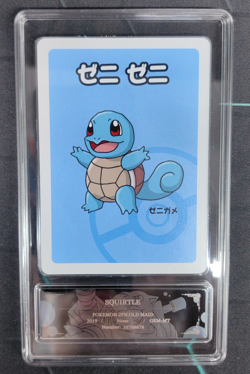 PCG 10 Old Maid Japanese Pokemon Center Red Back 2019 Promo Playing Squirtle - Image 1