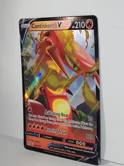 Centiskorch V 33/189 Full Art Holo Ultra Rare - Darkness Ablaze Pokemon TCG - Image 2