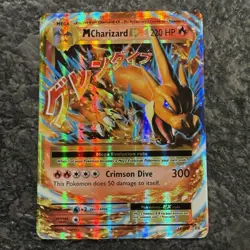 Pokemon M Charizard EX 13/108 Pokemon XY Evolutions Holo Rare Mega English NM - Image 1