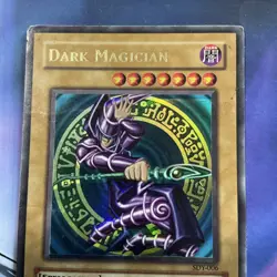 Dark Magician SDY-006 Starter Deck Yugioh Unlimited Foil Shift Error Misprint - Image 3
