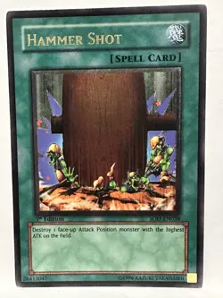 Hammer Shot (UTR) SOD-EN038 Soul of the Duelist 1st Edition LP - Image 1