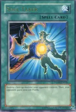 1x (LP) Soul Taker - Green - DL09-EN016 - Rare - Unlimited Edition YuGiOh - Image 1