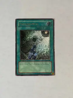 YUGIOH DOUBLE GREY PRINT Psychokinesis CSOC-EN056 Ultimate Rare 1st Edition HP - Image 4