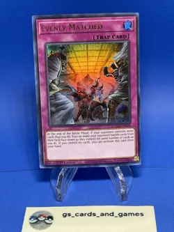 Evenly Matched MAMA-EN099 - Ultra Rare - Magnificent Mavens - Yugioh! - Image 1