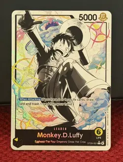 Monkey.D.Luffy (001) (Parallel) ST29-001 Starter Deck 29: Egghead Foil - English - Image 1