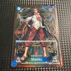 One Piece A Fist of Divine Speed Shanks ST16-004 SP Alternate SR NM - Image 1