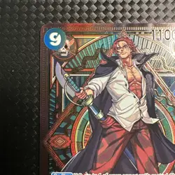One Piece A Fist of Divine Speed Shanks ST16-004 SP Alternate SR NM - Image 3