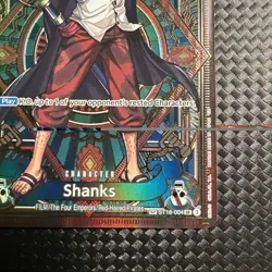 One Piece A Fist of Divine Speed Shanks ST16-004 SP Alternate SR NM - Image 5